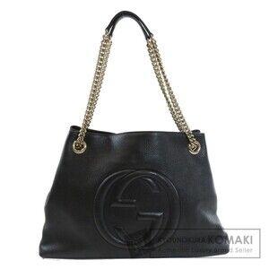 Gucci Soho Chain Bag Tote Leather